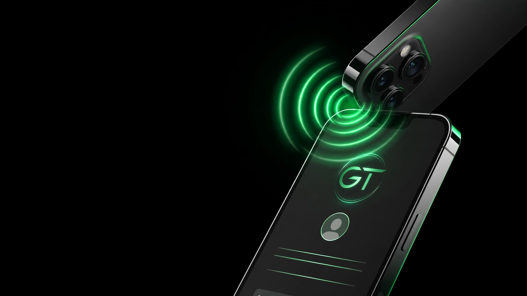 Two phones tapping — the product your customers will demo